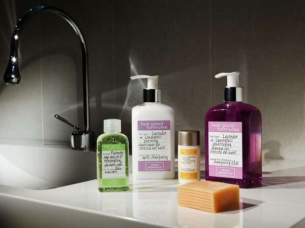 luxurious bath and body products